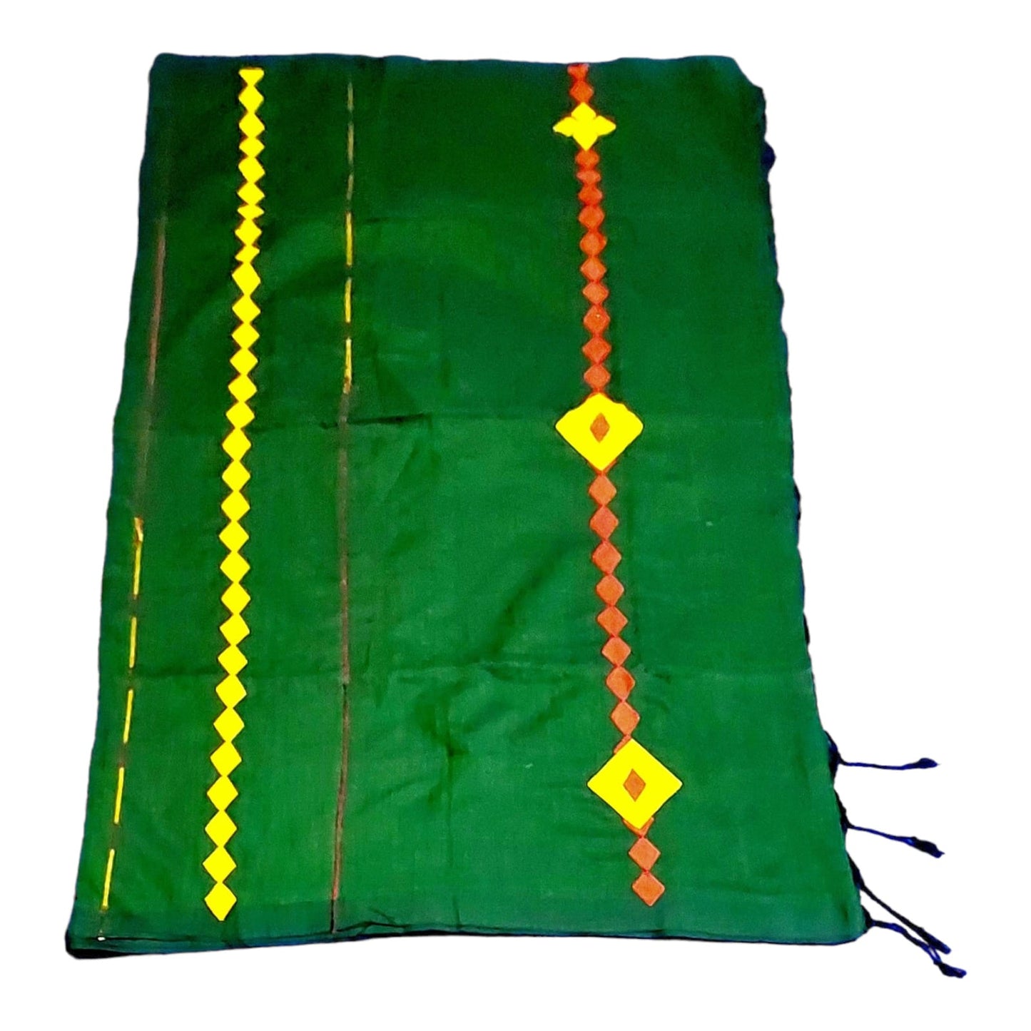 Pure Khadi Cotton Applique Saree