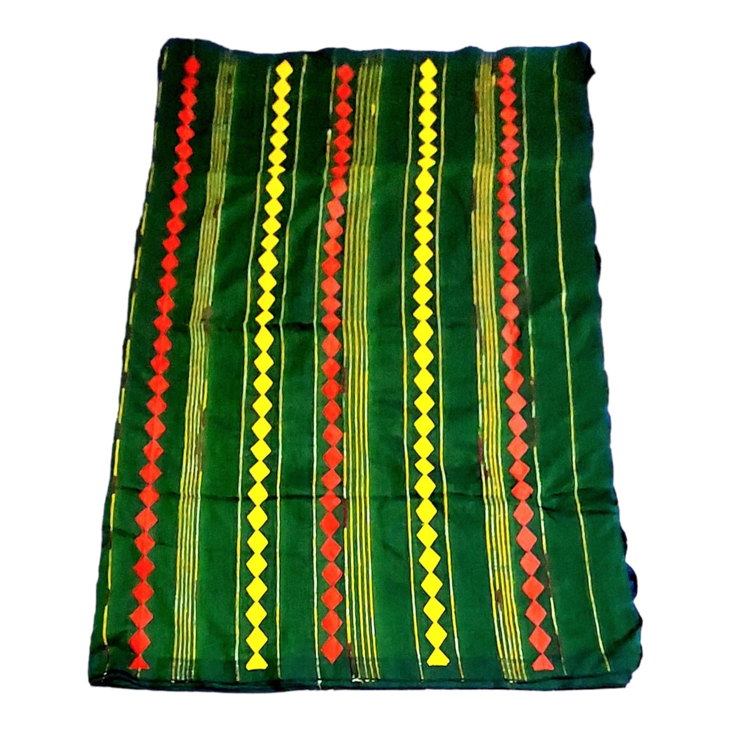 Pure Khadi Cotton Applique Saree