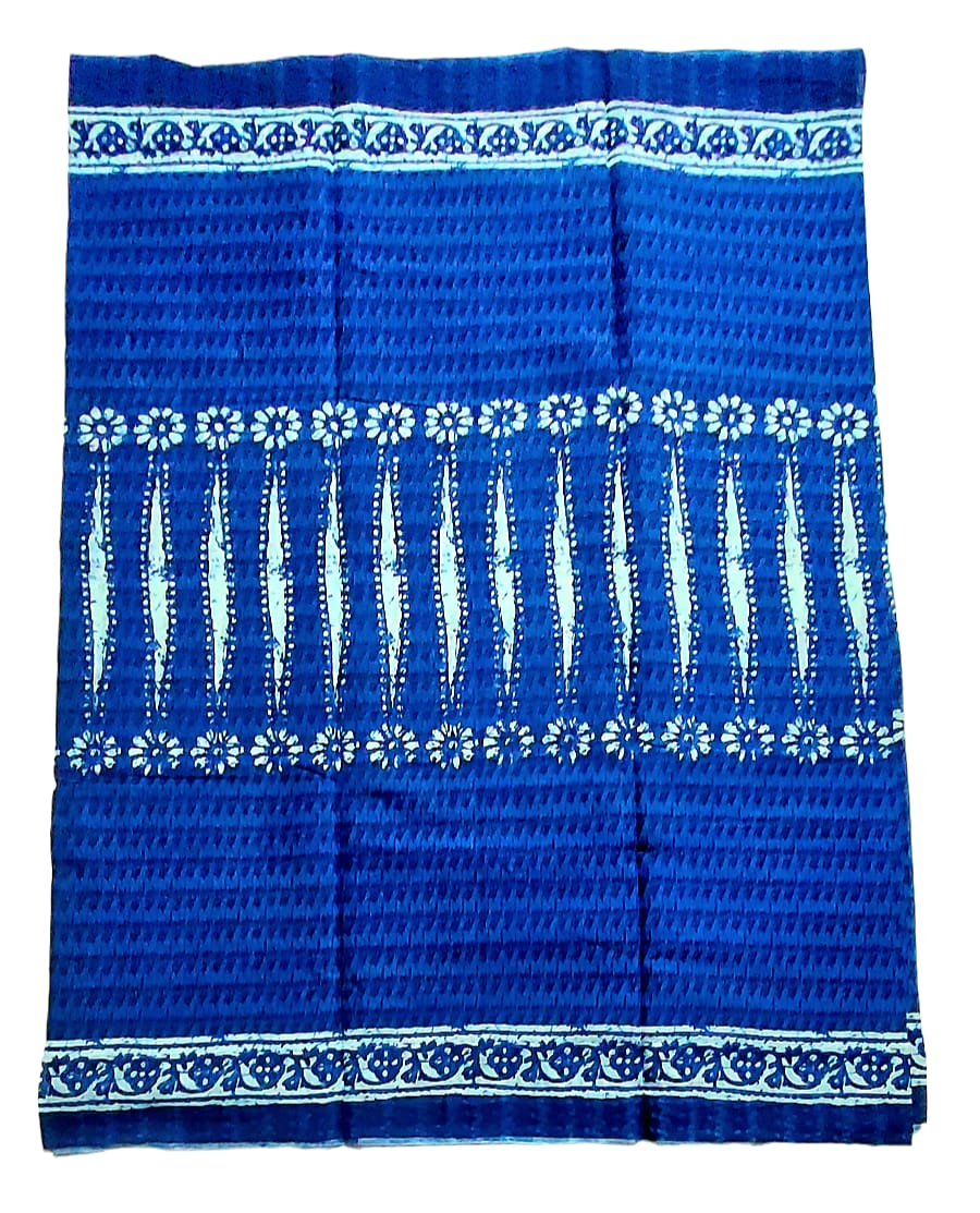Pure Soft Cotton Hand Block Printed Sarees