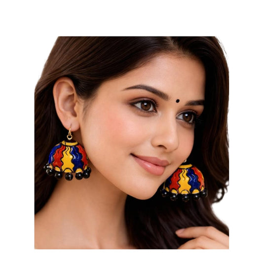 Terracotta Small Jhumka Designer Earrings