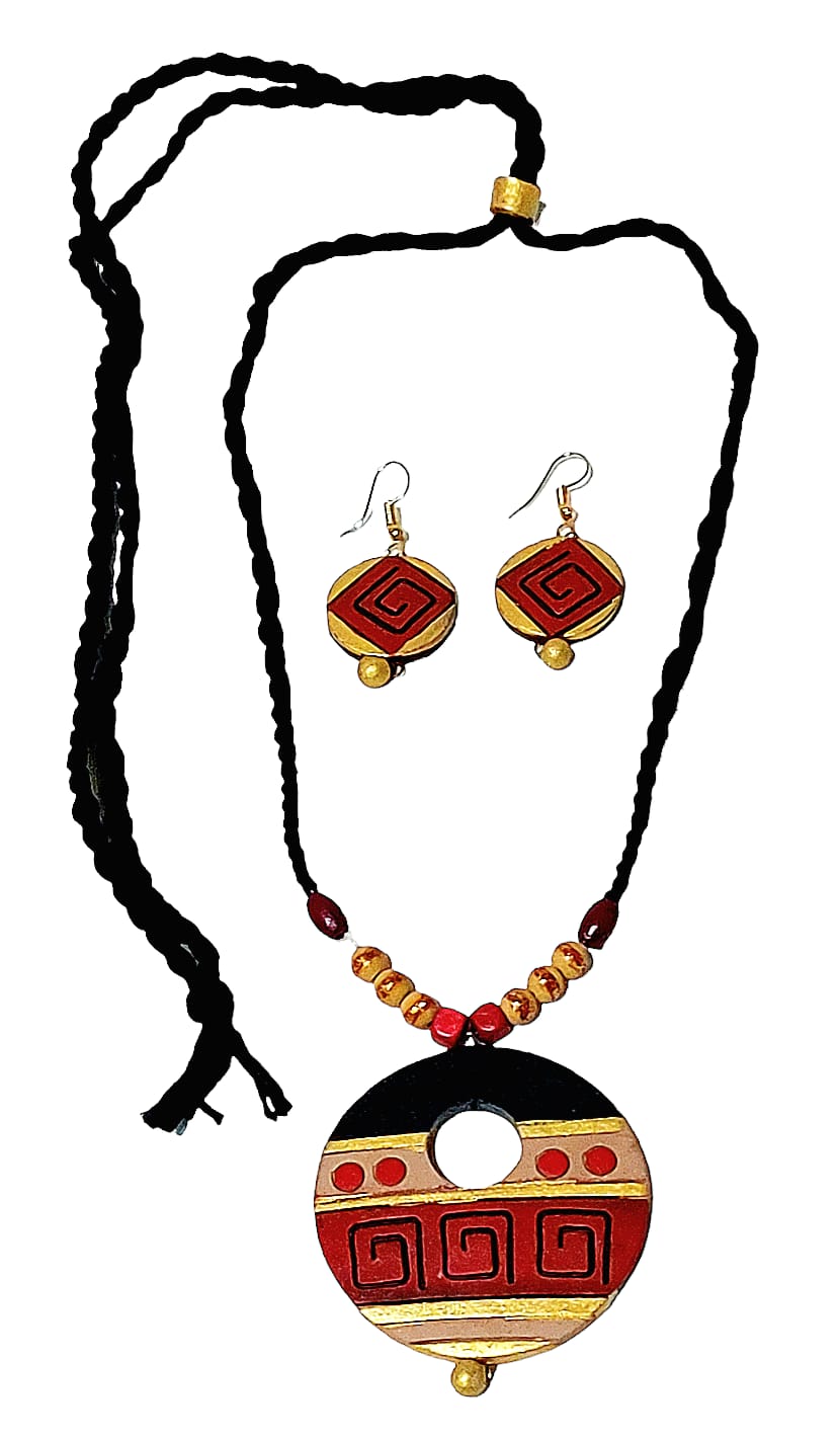 Terracotta Lightweight Jewellery Set