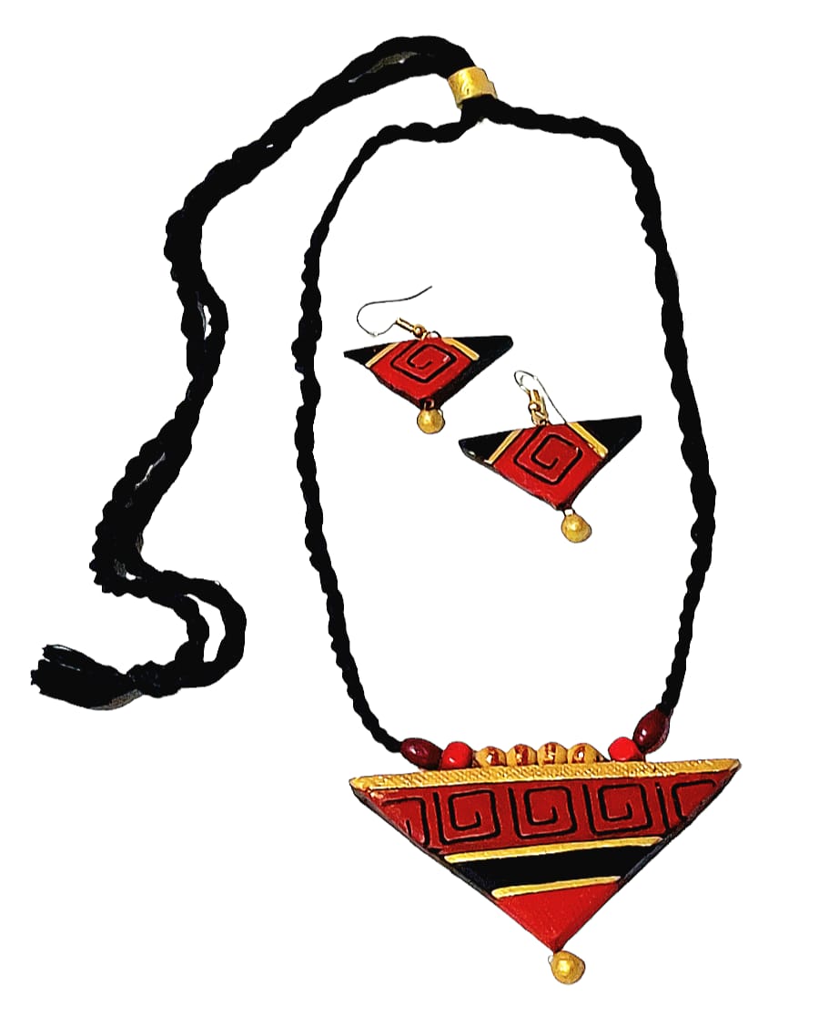 Terracotta Lightweight Jewellery Set