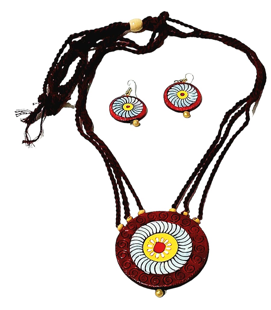 Terracotta Lightweight Jewellery Set