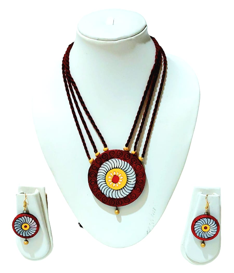 Terracotta Lightweight Jewellery Set