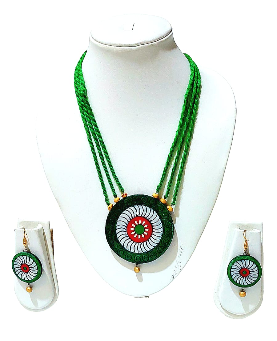 Terracotta Lightweight Jewellery Set