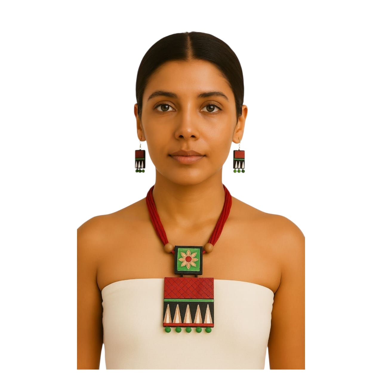 Terracotta Thread Necklace Sets