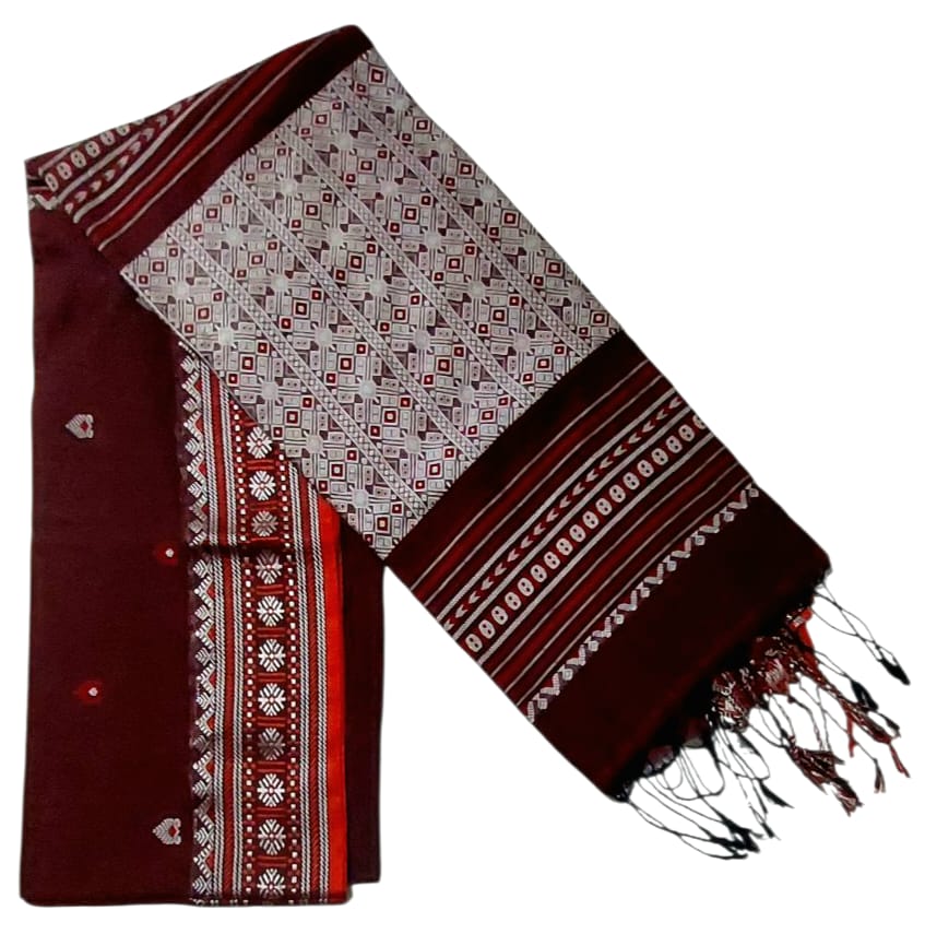 Premium Handloom Pure Khadi Cotton Saree