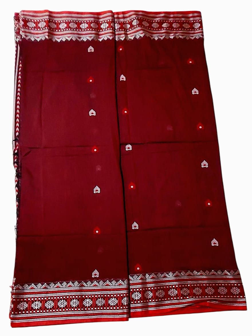 Premium Handloom Pure Khadi Cotton Saree