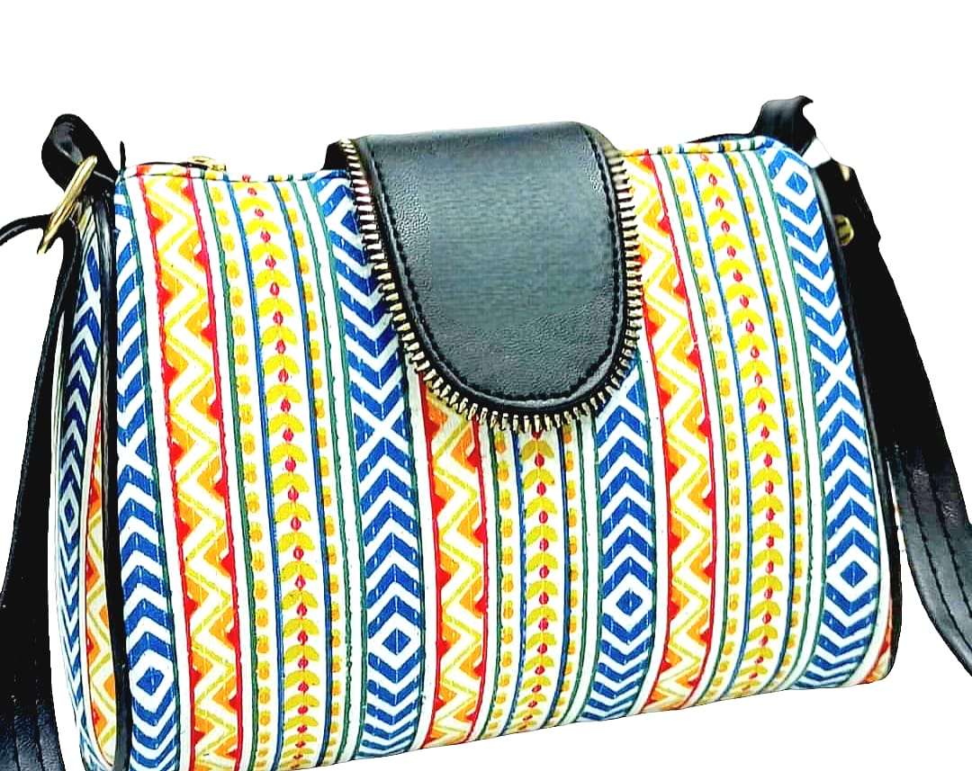 Women's Ikkat (Lightweight) Duffle Sling Bag
