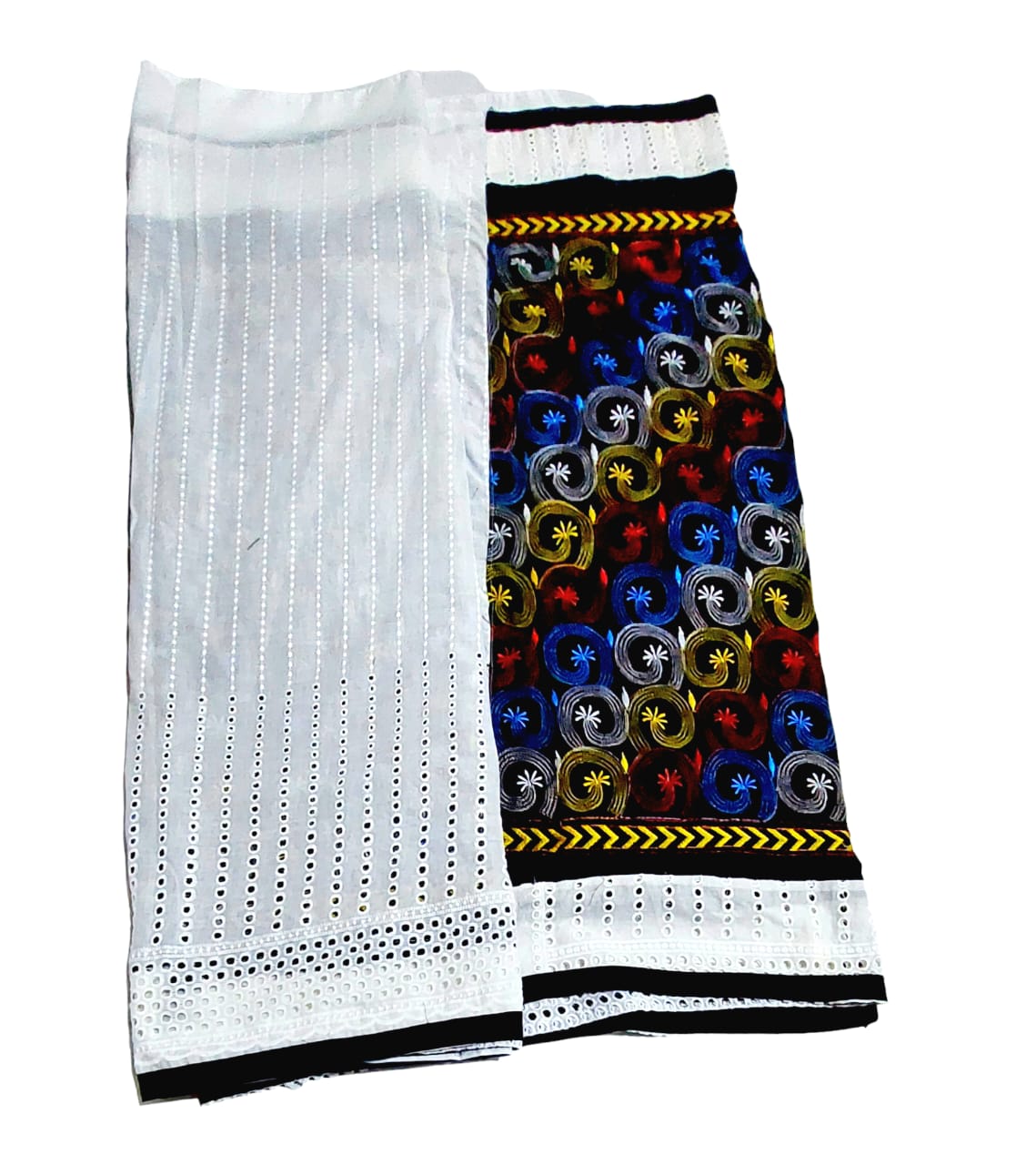 Pure Kantha Embroidered Hakoba Sarees