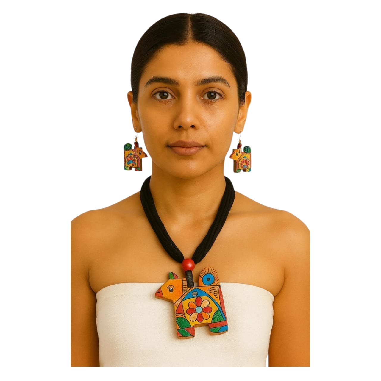 Terracotta Thread Necklace Sets