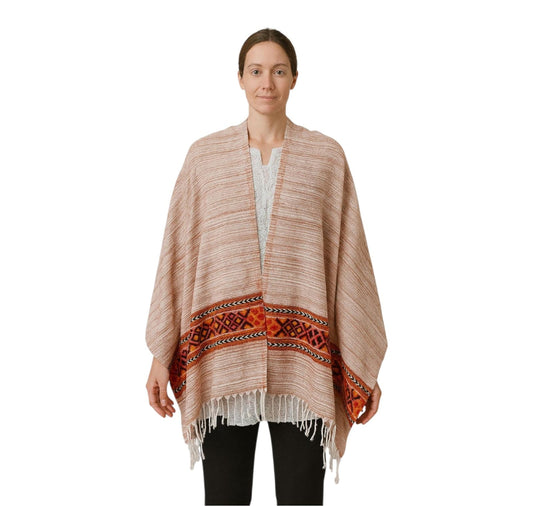 Purely Handmade Handwoven Woolen Stoles For Women & Girls