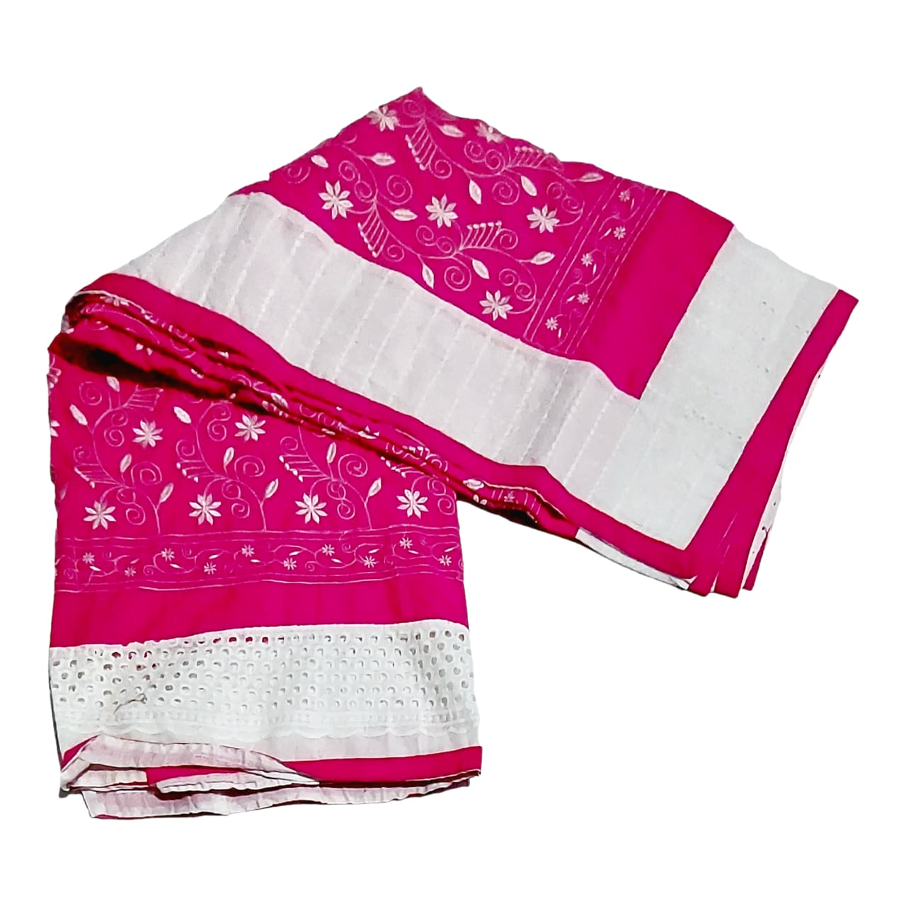 Pure Kantha Embroidered Hakoba Sarees