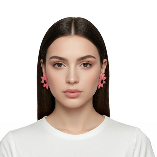 Purely Handmade Clay(Stud) Earrings