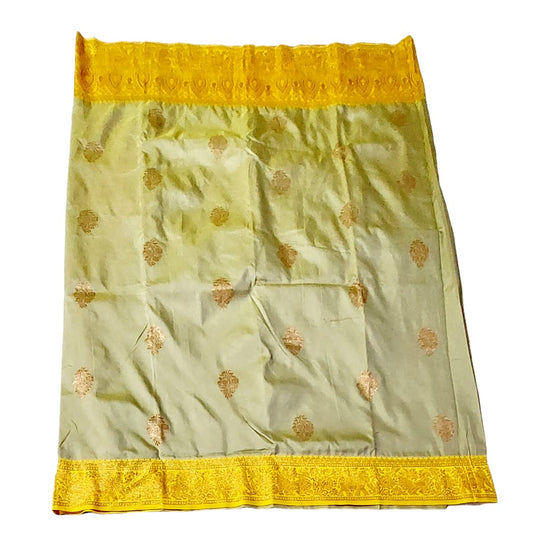 Fashweave Katan Silk Saree with Blouse Piece for Women