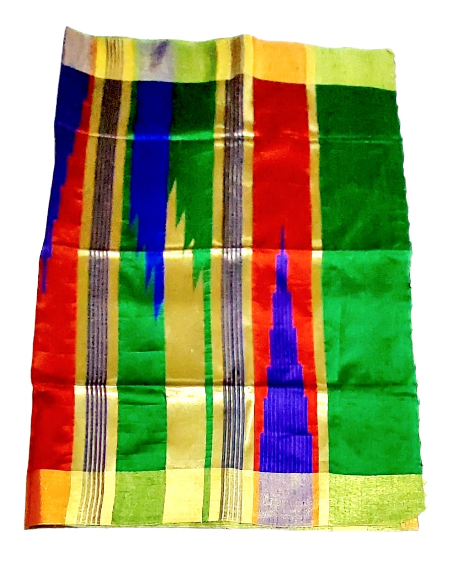 Premium Pure Handloom Silk Cotton Sarees with Blouse Piece for Women & Girls