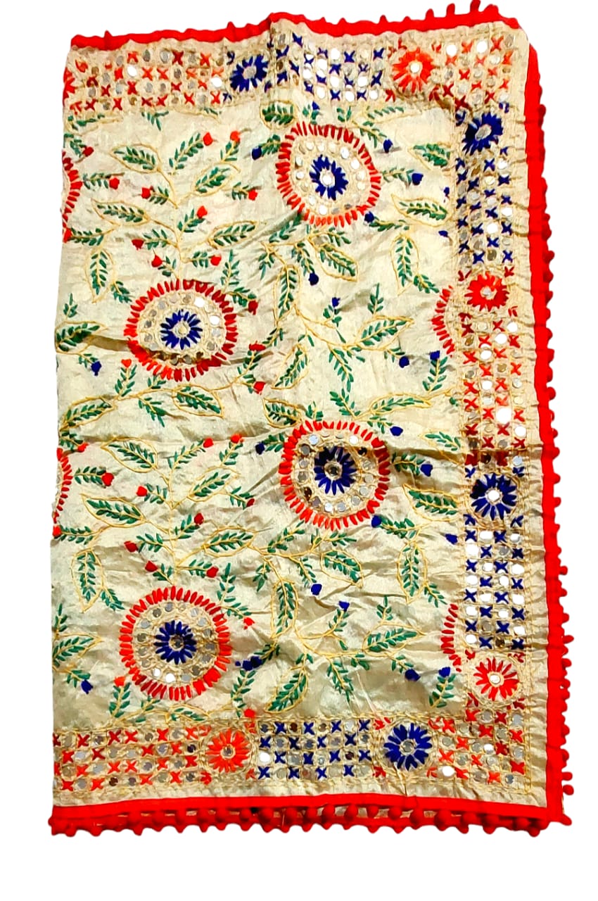 Fashweave Stylish Women's Phulkari Dupatta