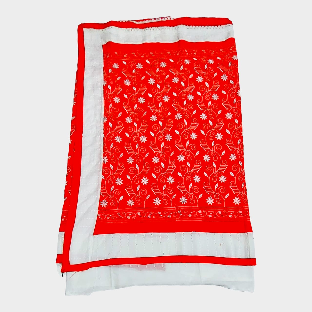 Pure Kantha Embroidered Hakoba Sarees