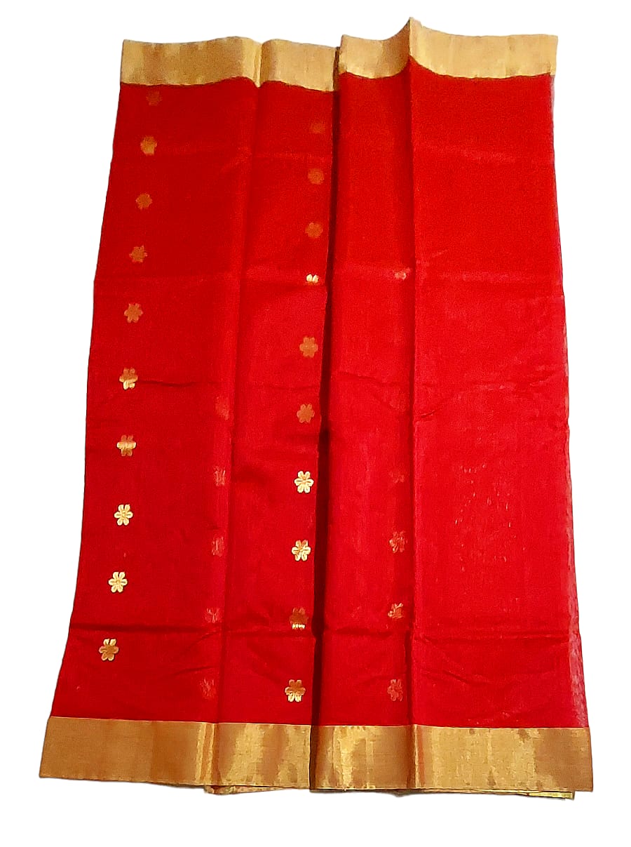 Premium  Pure Chanderi Silk Saree For Women & Girls