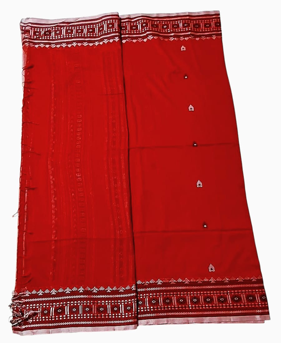 Premium Handloom Pure Khadi Cotton Saree