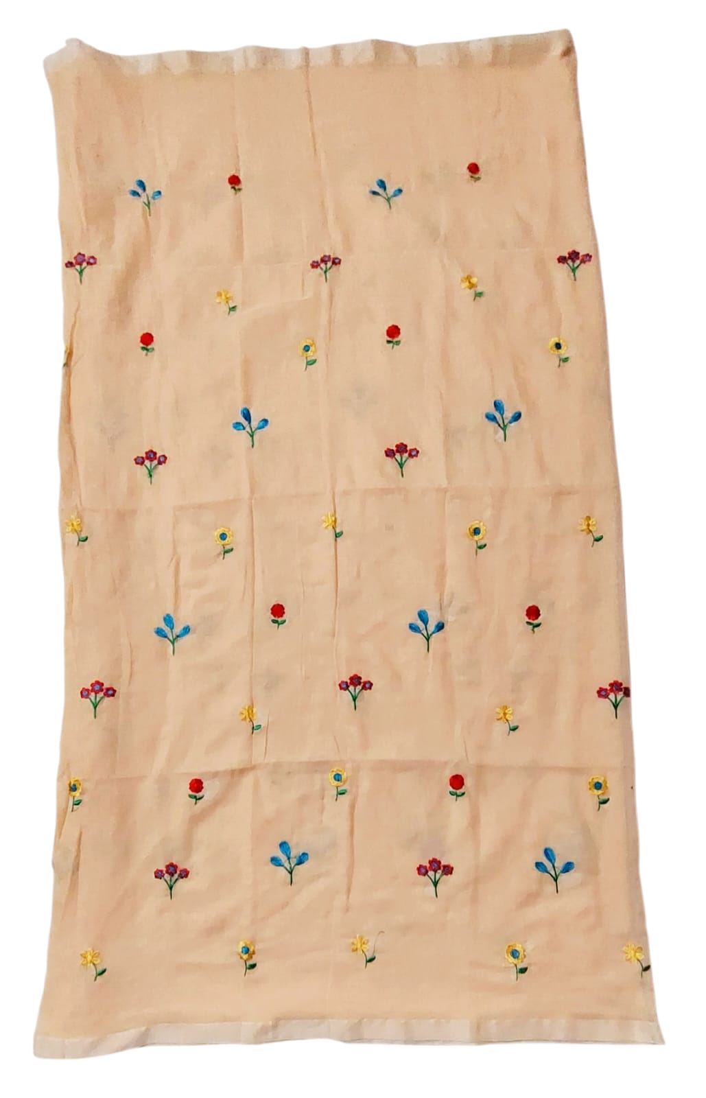 Soft Lightweight Floral Embroidered Sarees
