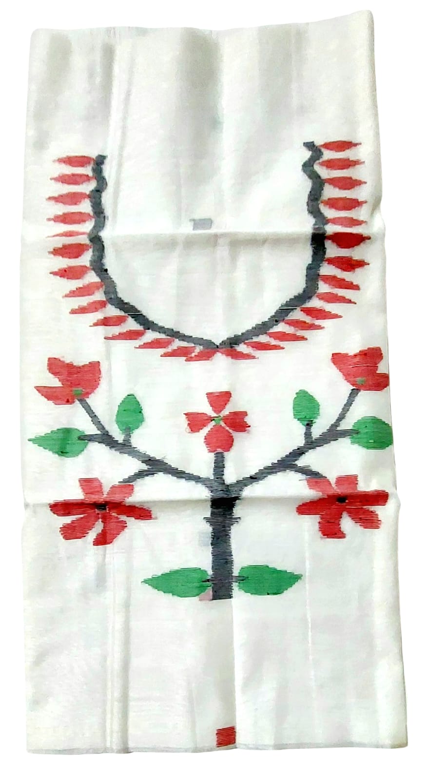 Purely Handwoven Jamdani Kurti Piece