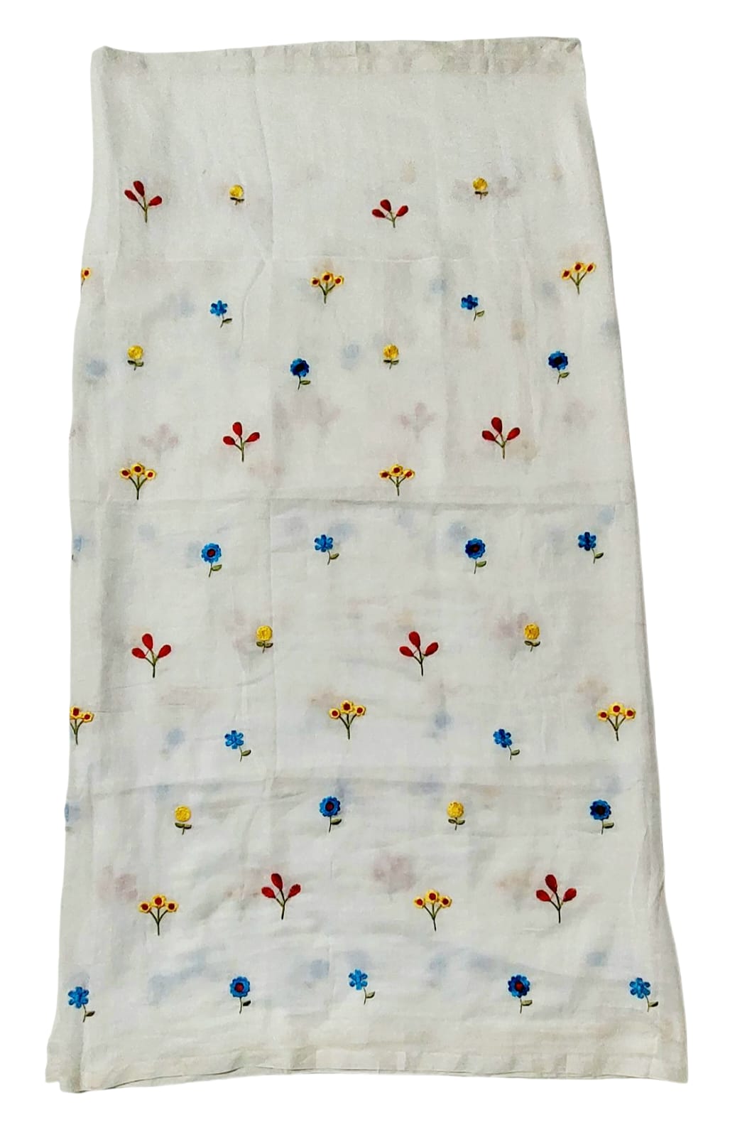 Soft Lightweight Floral Embroidered Sarees