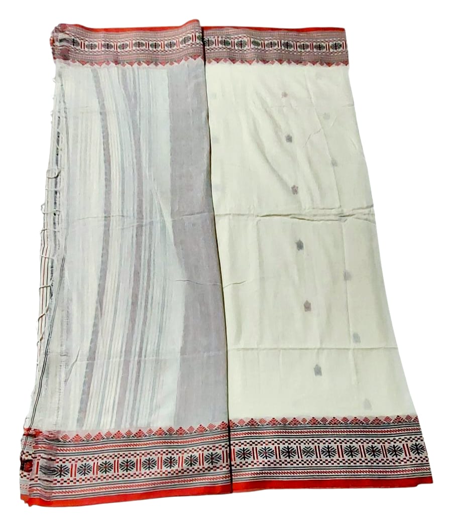 Premium Handloom Pure Khadi Cotton Saree