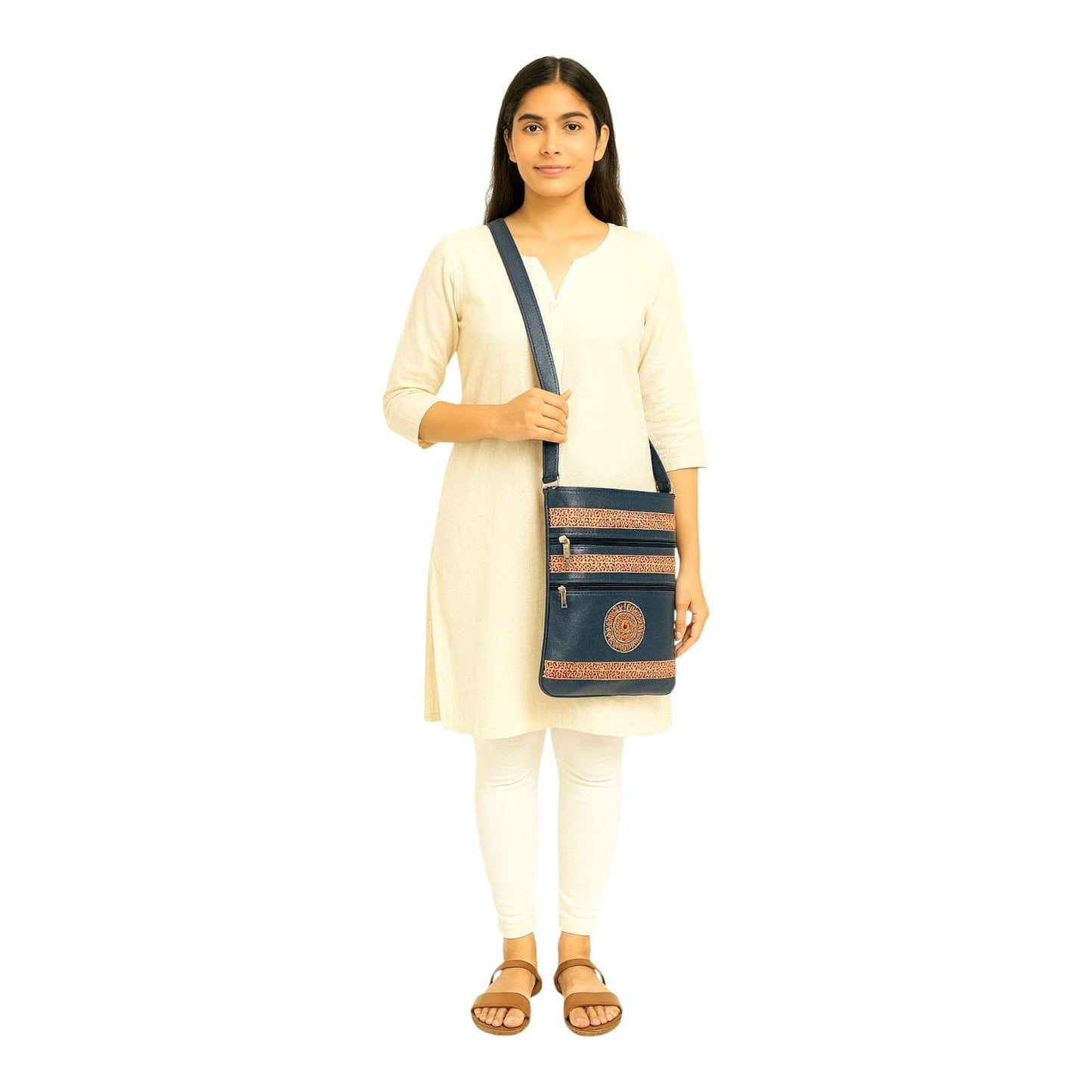 Leather Sling Bag For Women & Girls