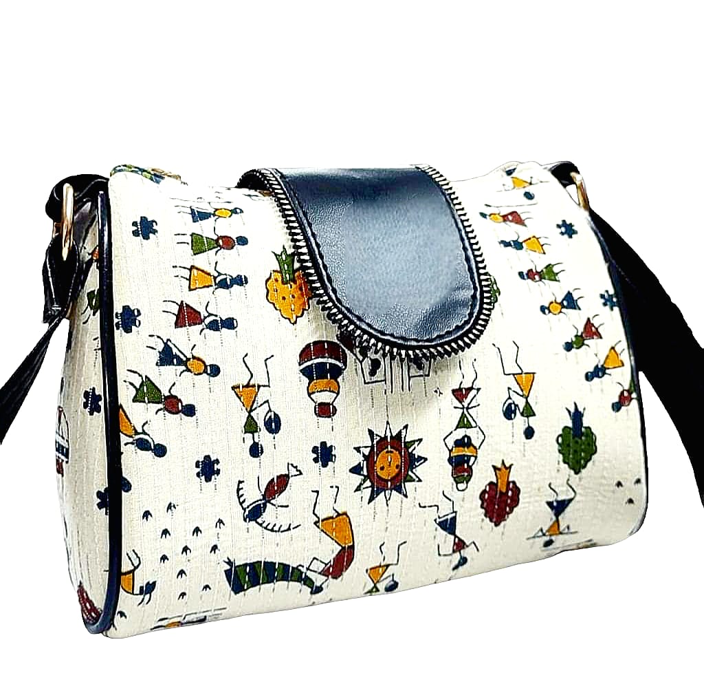 Women's Ikkat (Lightweight) Duffle Sling Bag