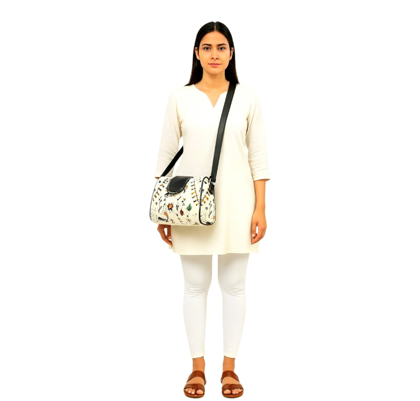 Women's Ikkat (Lightweight) Duffle Sling Bag