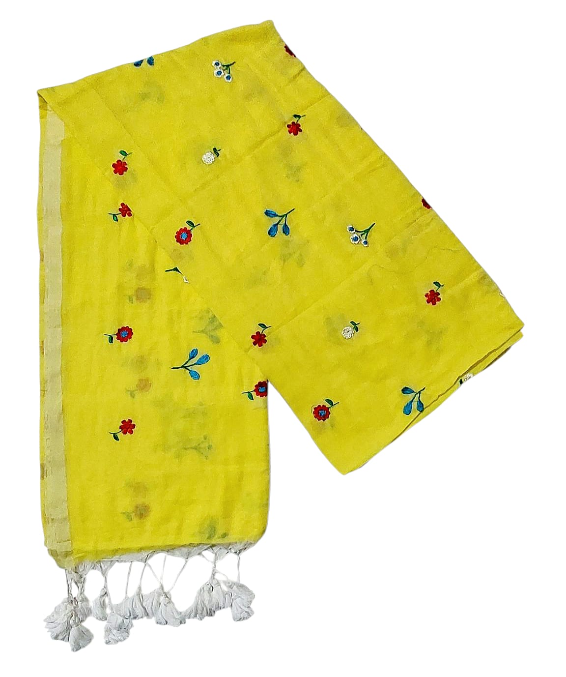 Soft Lightweight Floral Embroidered Sarees