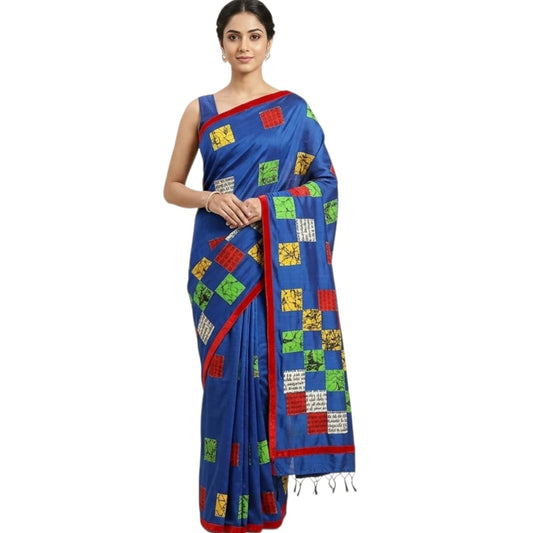 Pure Cotton Patch Work Saree