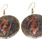 Purely Handmade Brass Earrings