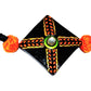 Purely Handmade & Handpainted Terracotta Rakhis for Brother