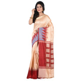 Handwoven Cotton Silk Saree, Breathable Fabric with Traditional Weaving Style for Festive & Everyday Ethnic Wear