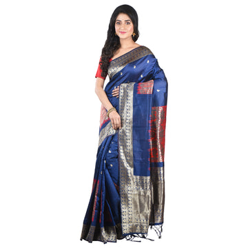 Premium Silk By Cotton Handloom Banarasi Saree