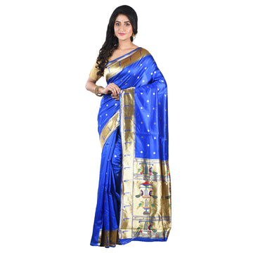 Exquisite Muniya Paithani Silk Sarees For Women & Girls