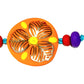 Purely Handmade & Handpainted Clay Rakhi – Unique Artistic Bracelet Rakhi with Traditional Designs