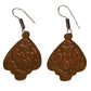 Purely Handmade Brass Earrings