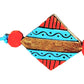 Purely Handmade & Handpainted Terracotta Rakhis for Brother