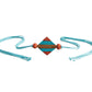 Purely Handmade & Handpainted Terracotta Rakhis for Brother