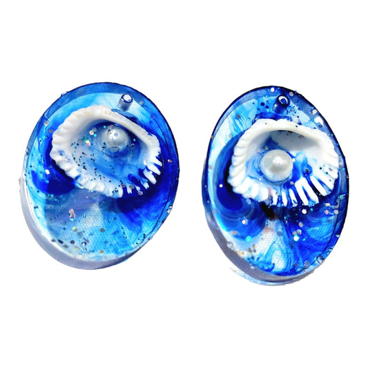 Premium Purely Handmade Resin Jewellery Earrings for Women & Girls