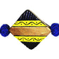 Purely Handmade & Handpainted Terracotta Rakhis for Brother