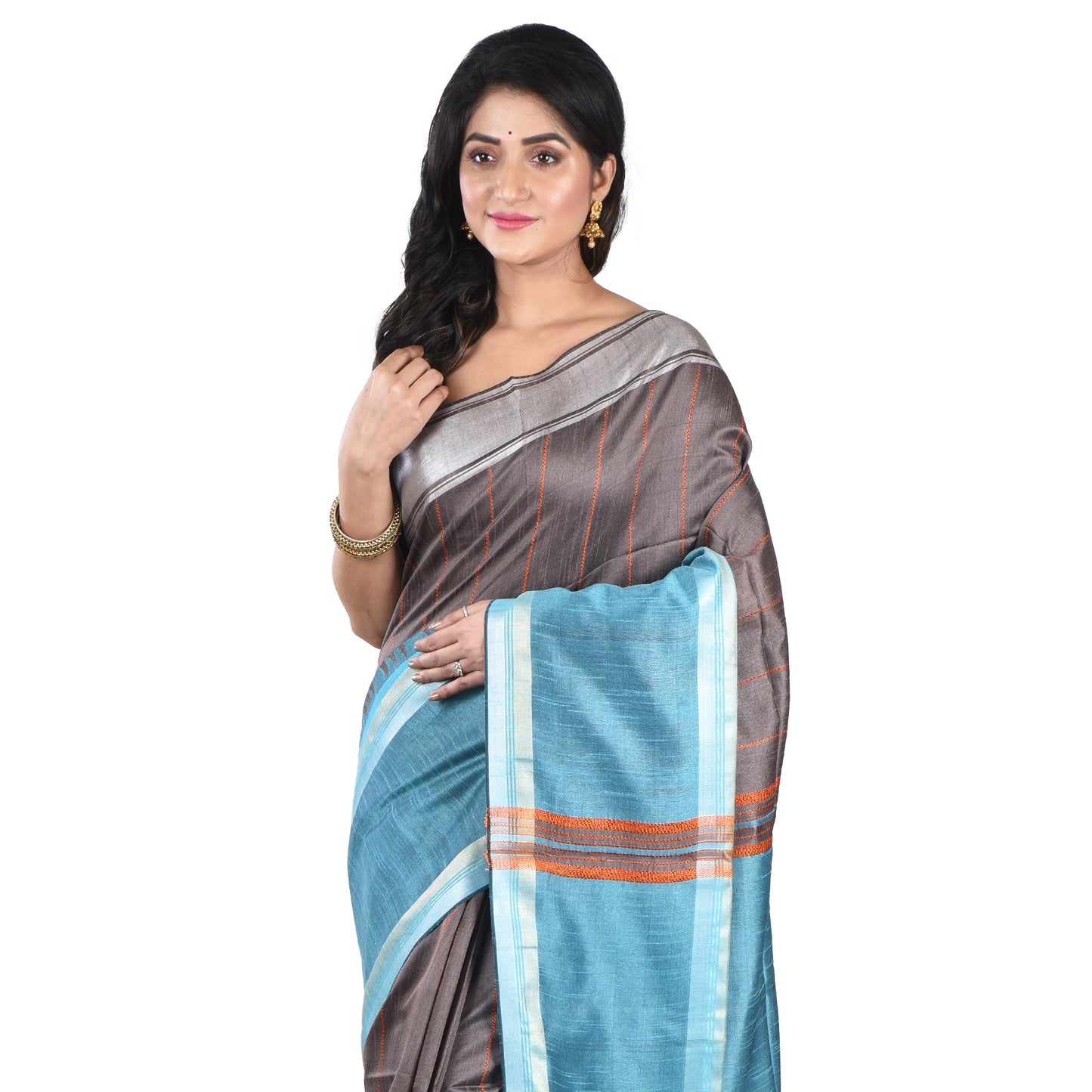 Premium Pure Handloom Silk Cotton Sarees with Blouse Piece for Women & Girls