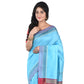 Handwoven Cotton Silk Saree, Breathable Fabric with Traditional Weaving Style for Festive & Everyday Ethnic Wear