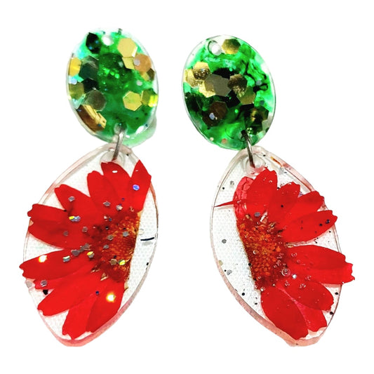 Premium Purely Handmade Resin Jewellery Earrings for Women & Girls