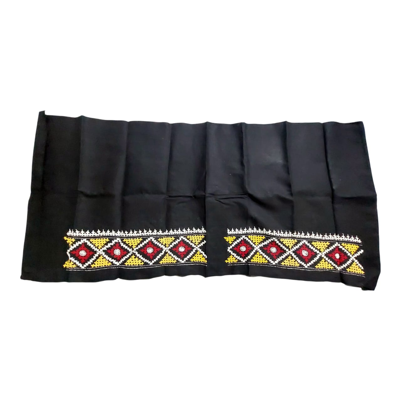 Hand Embroidered Gujarati Stitch Blouse Piece for Women & Girls