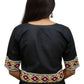 Hand Embroidered Gujarati Stitch Blouse Piece for Women & Girls