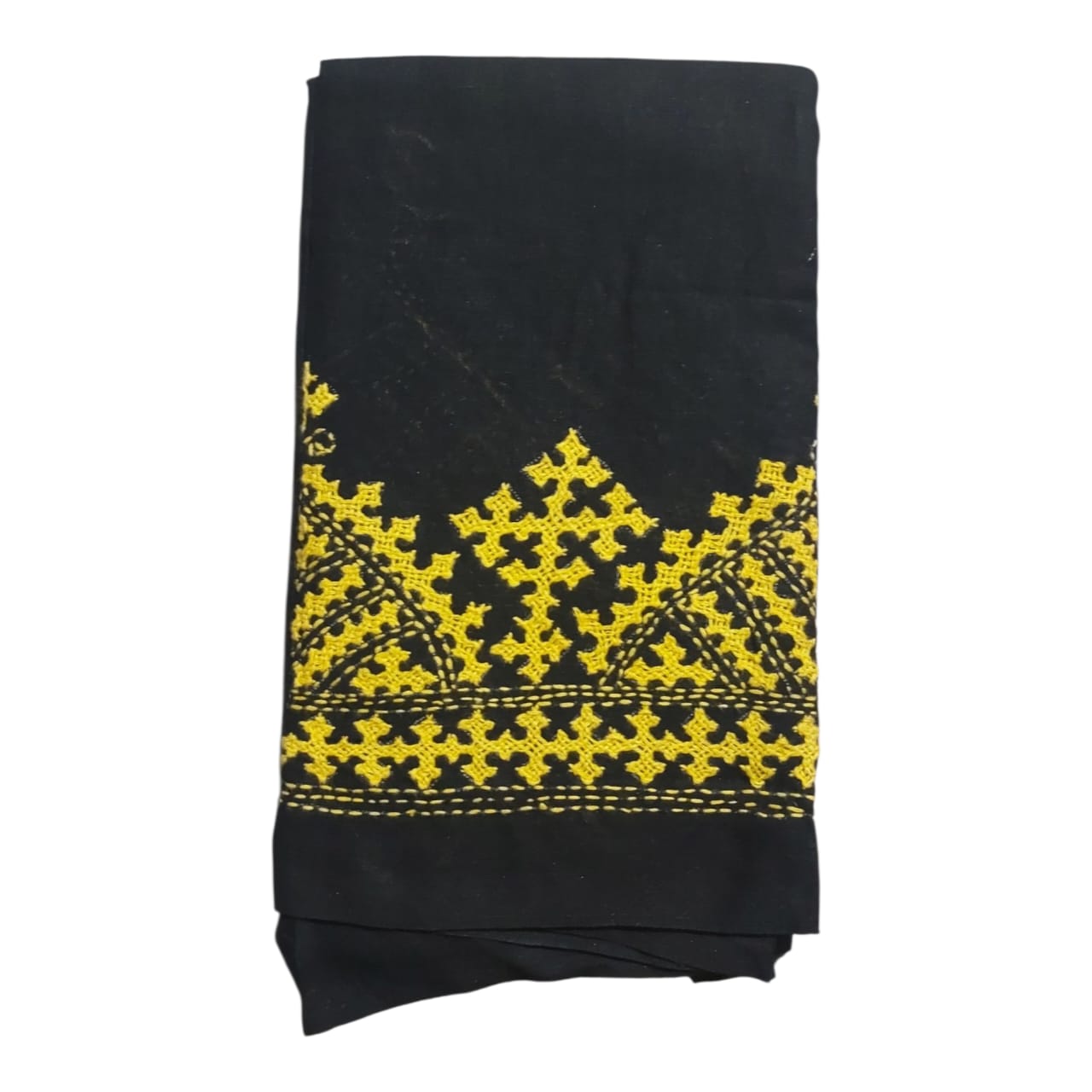 Hand Embroidered Gujarati Stitch Blouse Piece for Women & Girls